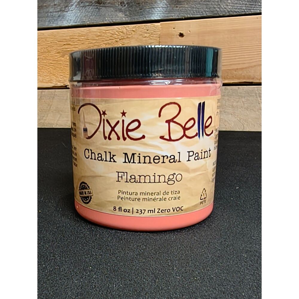 NEW & Sealed - Dixie Belle Chalk Mineral Paint - Flamingo - 8 fl oz.